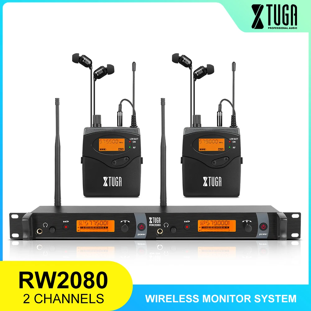 ME01 UHF Wireless In-Ear Monitor System - 1 Bodypack & Transmitter For Live Performance