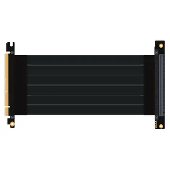 

PCI-Express 3.0 16x To Pcie X16 Riser Extension Cable image Cards 16x Slot Pci-e Cable Connector Stable for PC Host 15cm(90 degr