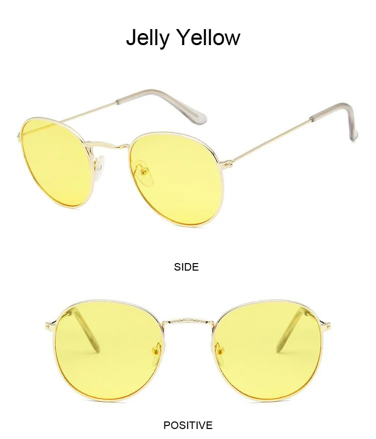 Occhiali da sole rotondi retro vintage da donna design_voghion.com