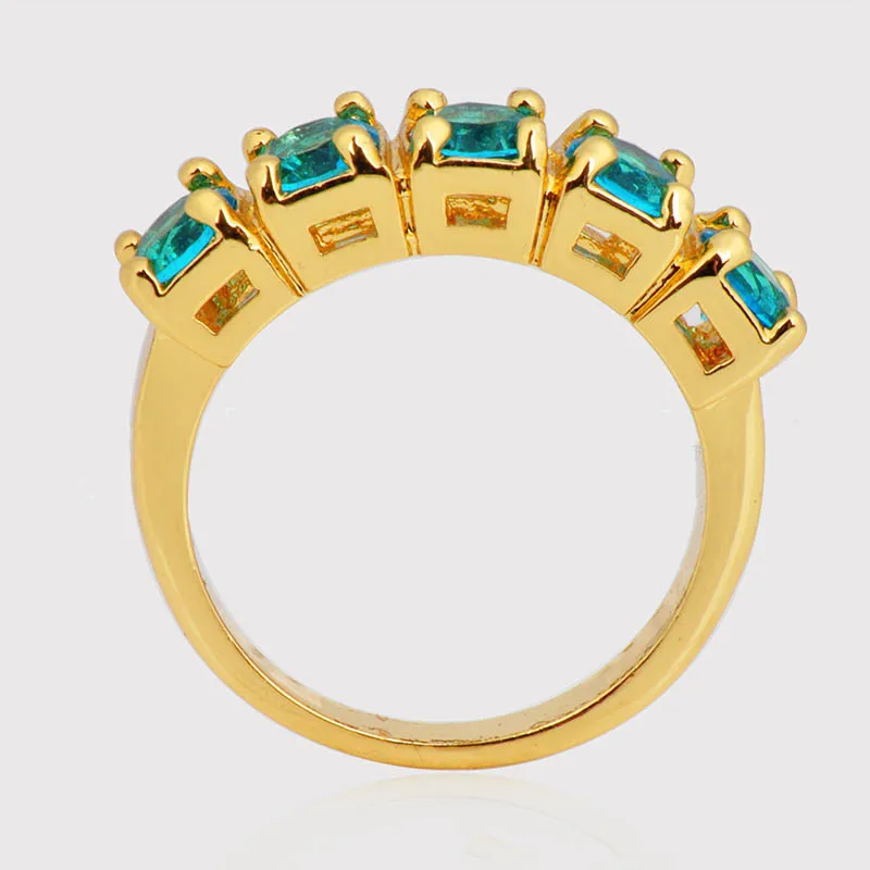 Bague Ringen, винтажное, 925 пробы, серебряное кольцо, золотого цвета, кольца, аквамарин, железо, драгоценный камень, ювелирное, серебряное кольцо, юбилейные, вечерние