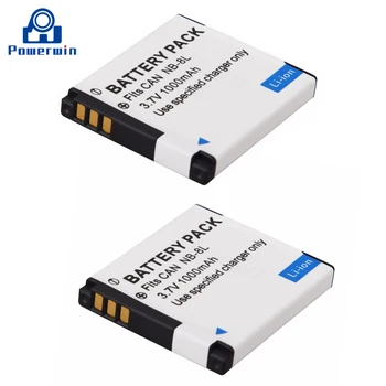 

Powerwin 2PCS 1000mAh 3.7V NB-8L NB8L 8L DSLR Camera Battery For Canon PowerShot A3300 A3200 A3100 A3000 A2200 A1200 IS