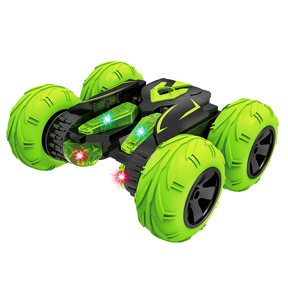 2,4 Ghz RC автомобиль 3D вращающийся Дрифт трюк RC гоночный автомобиль Дрифт автомобиль светодиодный флип деформационный автомобиль робот пульт дистанционного управления электрические игрушки