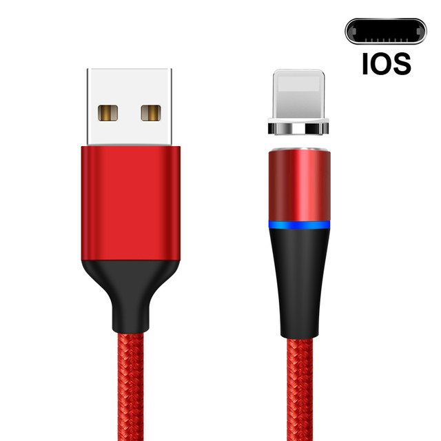 Cable 3A Fast Charging Micro USB Type C Cable For iPhone Xiaomi Redmi A2 Note 8 5 Magnetic Charger Phone Data USB Cord