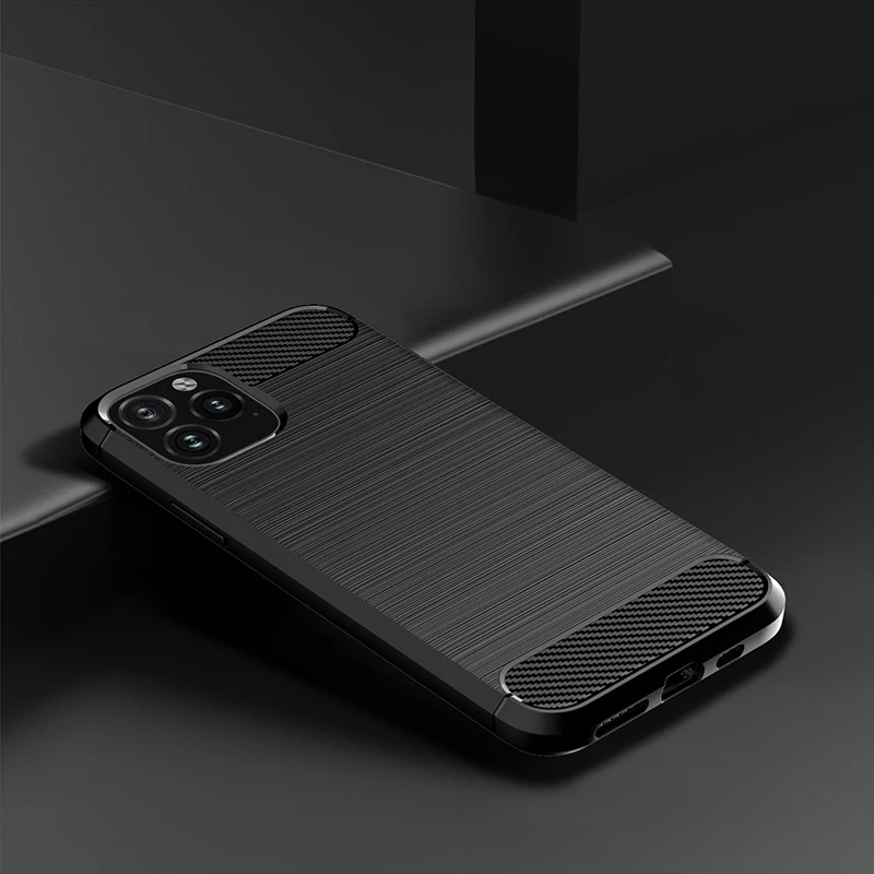 

For Apple iPhone 11 Pro Max Case Silicone Rugged Armor Soft Cover Case For iPhone 11 Pro Plus 2019 New Phone Fundas Coque Cases
