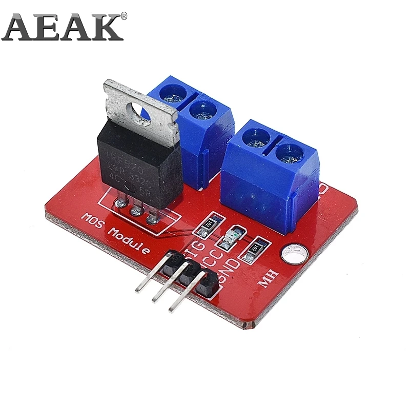 0 24 в топ Mosfet Кнопка IRF520 драйвер MOS модуль для Arduino MCU ARM Raspberry pi|module for arduino|module arduinomodule