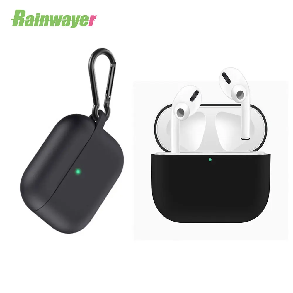 Мягкий силиконовый чехол для Airpods Pro беспроводной Bluetooth-совместимый Apple 1/2/3
