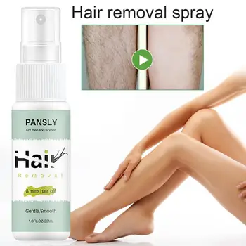 

30ml Inhibits Hair Growth Sprays Permanent Painless Stop Hair Growth Inhibitor Shrink Pores Skin Smooth Repair Hair Removal