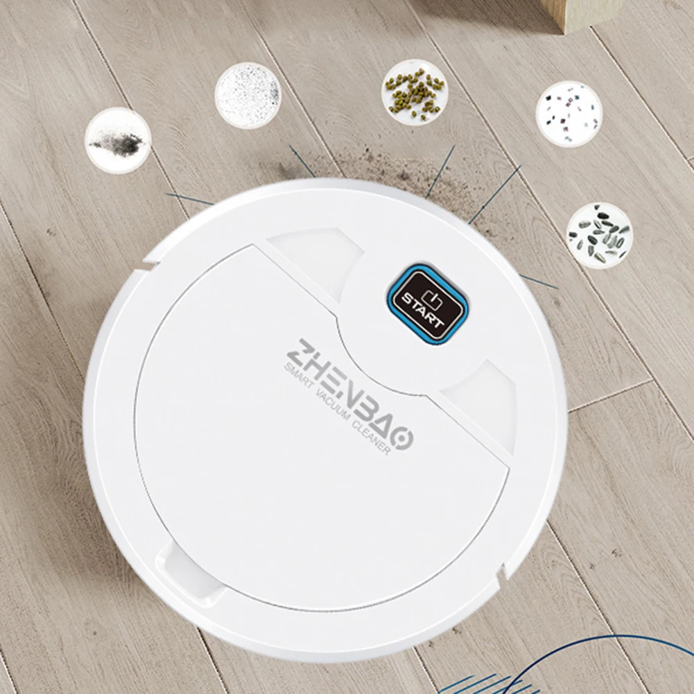 Intelligent Robot Vacuum Cleaner USB Charging Household Wireless Sweeping Dust Hair Cleaning | Дом и сад