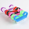 10Pcs Plastic Nail Cleaning Brush Soft Remover Dust Cleaner Acrylic Small Angle Colorful Brushes For Nail Manicure Tools 4