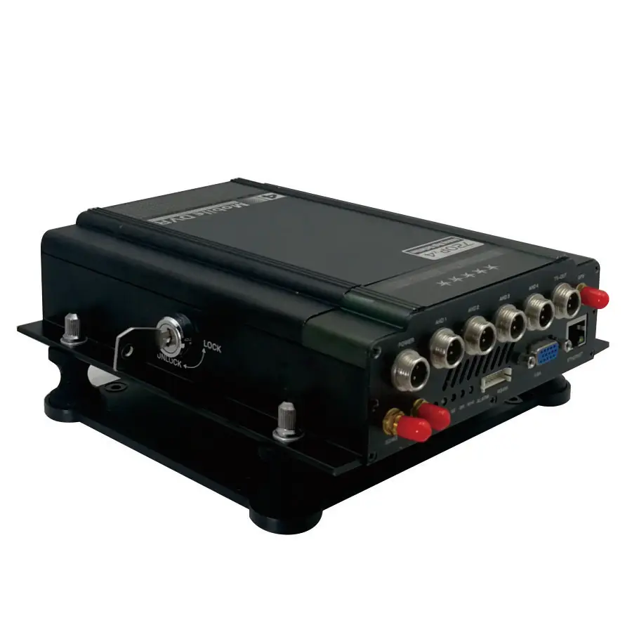  X9s básica 4CH AHD HDD Mobile DVR con software libre CMS apoyo 4ch max 4TB HDD apoyo opcional GPS W