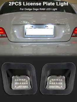 

License Plate Light 2PCS For Dodge RAM 1500 2500 3500 LED Light Pickup Modification Light 2003-2018