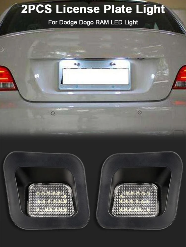 ram 1500 led license plate light