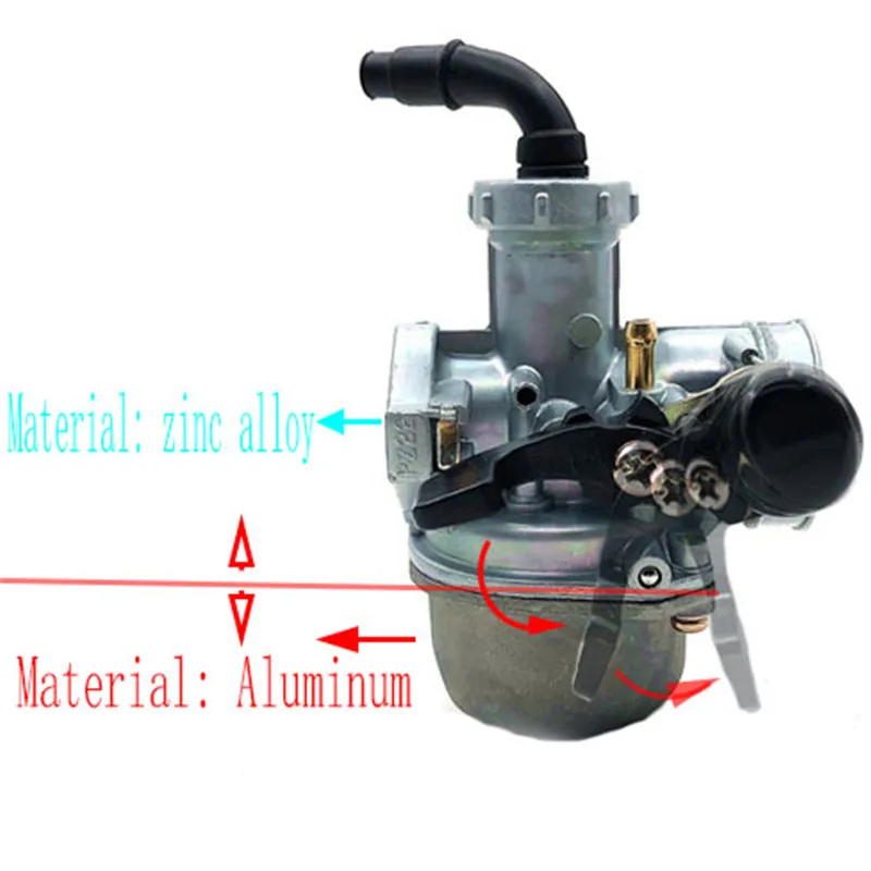 PZ22 карбюратор 22 мм Хорошее качество Карбюратор с воздушным фильтром для 110 125cc KAYO Apollo BSE Xmotos dirt pit bike ATV Обезьяна мотоцикл