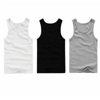

2019 Summer Mens Sleeveless Stringer Tank Top Cusual Sports Vests Shirts XL,2XL,3XL