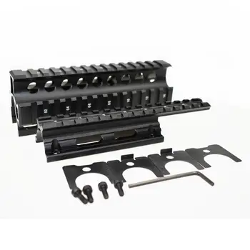 

Tactical AK Handguard RIS Quad Rail System Standard Gun Accessories Picatinny Weaver Rail Scope Mounts Series for AK47 74 AKs