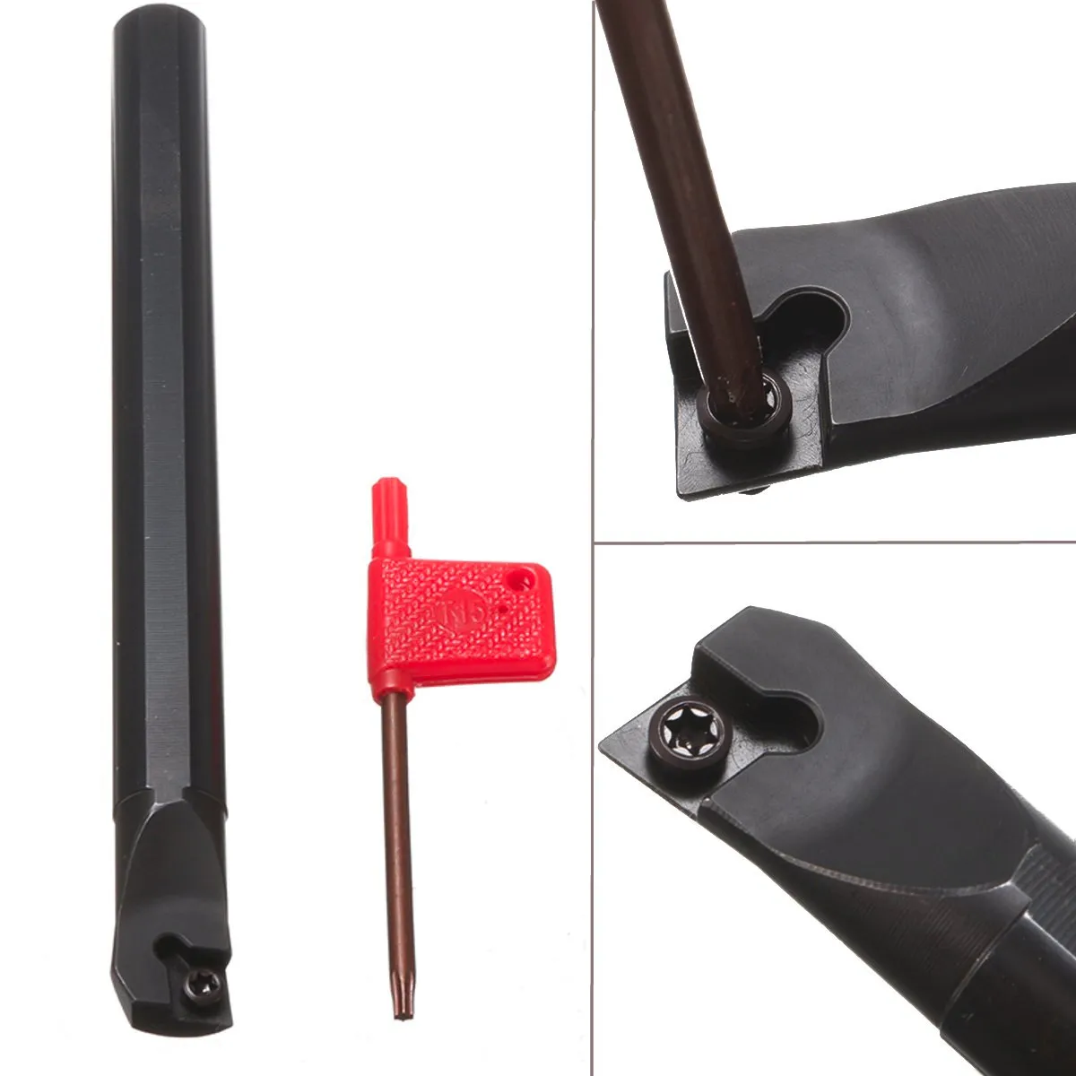 

1Pcs S16Q-SCLCR09 16x180mm Lathe Boring Bar Turning Tool Holder For CCMT09T3 Insert