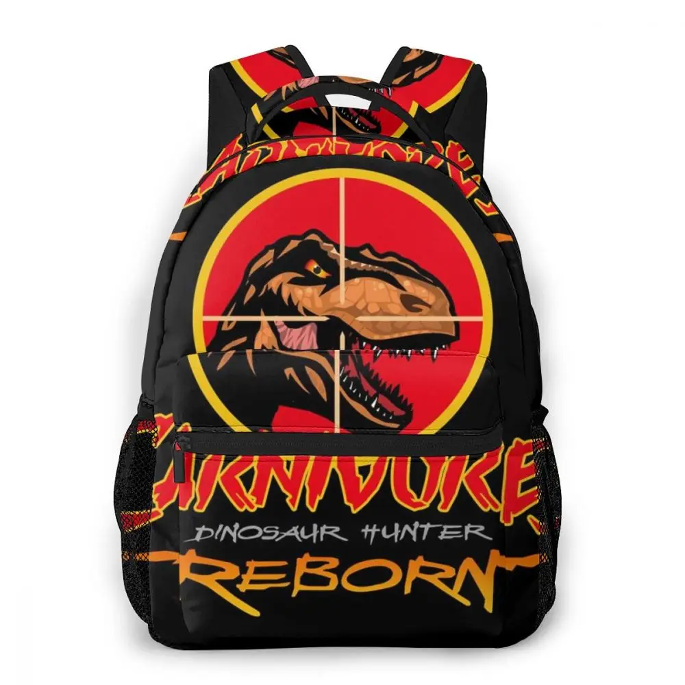 

Carnivores Dinosaur Hunter Reborn Backpack for Girls Boys Travel RucksackBackpacks for Teenage school bag