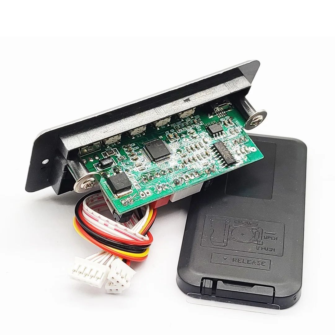 5/12V Power Supply MP3 Decoder Board Player With Display Dual Channel Without Power Amplifier Remote Control FM Off Memory