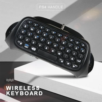 

For PS4 Controller Gamepad Chat 1pc Mini bluetooth Wireless Keyboard Pechargeable Portable Handle keypad Pohiks