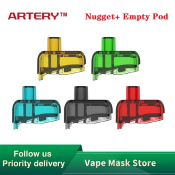 

Original Artery Nugget+ Empty Pod 5ml Cartridge Fit Artery Nugget+ Pod Kit Fit Artery XP Coil/Artery PAL II Coil E-cigarette Pod