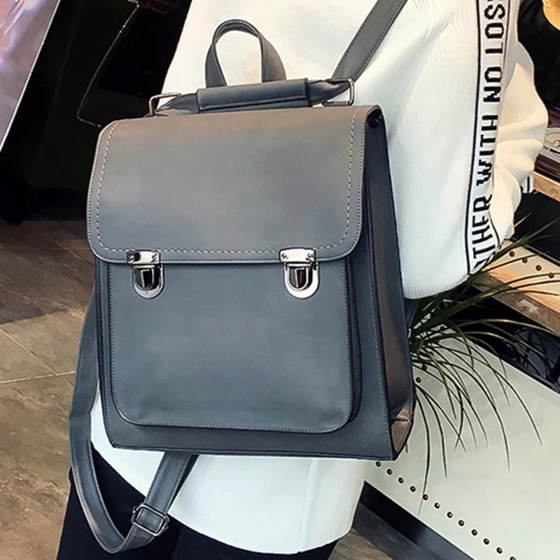 Модный рюкзак из искусственной кожи, Женская Студенческая сумка, качественная детская дорожная сумка для подростков, женская сумка на