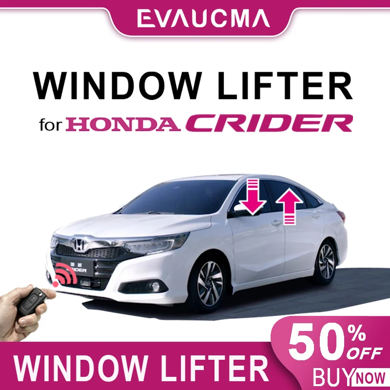 

Remote Car Auto Power Window Closer Shut & Open Windows /Automatic Window Closer For Honda CRIDER Four Window Lift Accessories