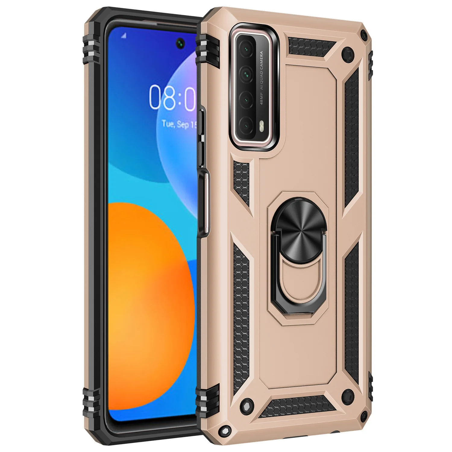 Case For Huawei P Smart 2021 2020 Y5P Y6P Y7P Y8P Y7A Y9S Honor 20 9A 9C 9S P40 Lite E Nova 5T 6 7 SE 7i Back Armor Phone Cover waterproof case for phone Cases & Covers