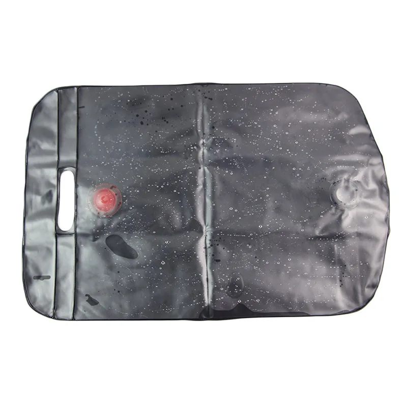 PVC 20L Water Bag Foldable Solar Energy Heated Shower Hydration Bag For Outdoor Camping Hiking Climbing Hunting Water Storage