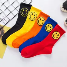 5 пар/уп. мягкие хлопковые короткие носки для взрослых милые Спортивные Носки с рисунком радуги