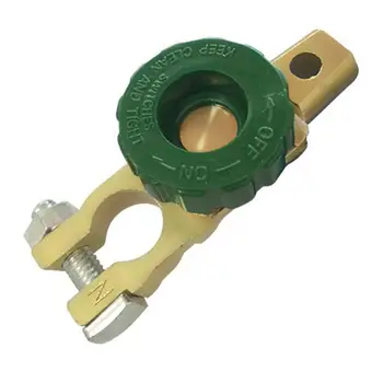 

Universal Battery Link Terminal Metal Quick Cut-Off Disconnect Master Kill Shut Switch Isolator Cut Fit