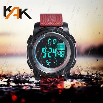 

Sport Watch Dual Time Men Watches 30m WaterproofMale Clock Military Watches for Men 1802D Shock Resisitant Sport Watches Gifts