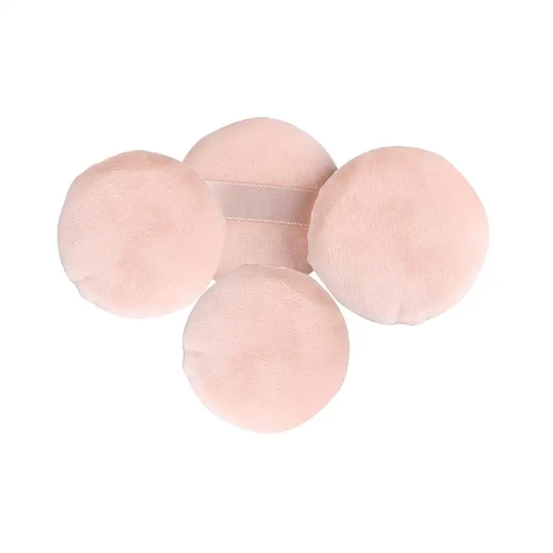 

4Pcs Loose Powder Puff Makeup Accessories Air Cushion Sponge Puff Cosmetic Puffs Round Powder Puff for Women Home Girls