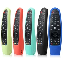 Мягкий силиконовый защитный чехол дистанционного ударопрочного разноцветный чехол для LG Smart TV Голосовая версия пульт дистанционного управления набор A20