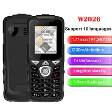 W2026 мини большой Volue разблокированная клавиатура телефон Bluetooth Dialer Dual SIM Smallphone профессиональный модный смартфон