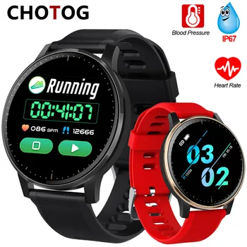 

Smart Watch Men Blood Pressure Heart Rate Monitor Fitness Tracker Ip67 Waterproof Electronic Smartwatch Women For Android IOS