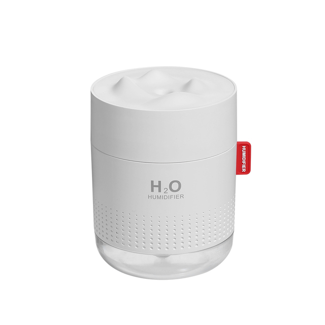 Ultrasonic Humidifier 500ML Snow Mountain H2O USB Aroma Air Diffuser With Romantic Night Lamp Humidificador Difusor
