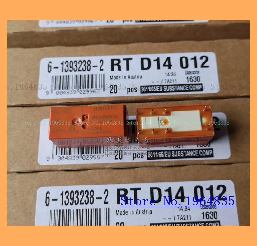Реле RTD14012 16A 8 12VDC