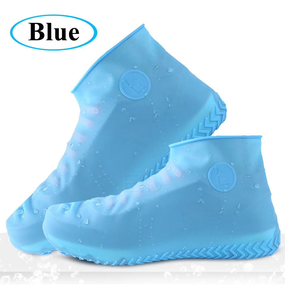 Waterproof Silicone Shoe Covers - Unisex Reusable Rain Protectors