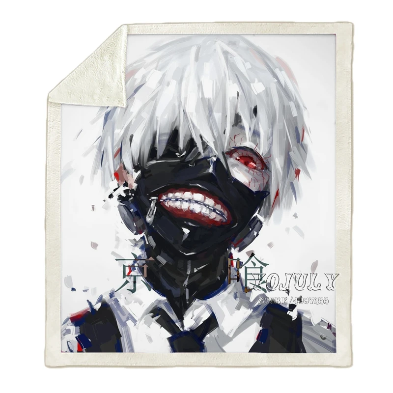 23 YOJULY одежда с надписью «Tokyo Ghoul Harajuku Пижама для детей и взрослых, Объёмный рисунок(3D-принт) одеяло диван Стёганое одеяло Дорожный Чехол постельного белья в стиле «хип-хоп» с рисунком из аниме фирменный магазин-аутлет K32 - Цвет: 23