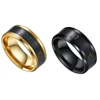 Smart Temperature Ring Titanium Steel Mood Emotion Feeling Intelligent Sensitive Rings for Women Men Waterproof Jewelry 1