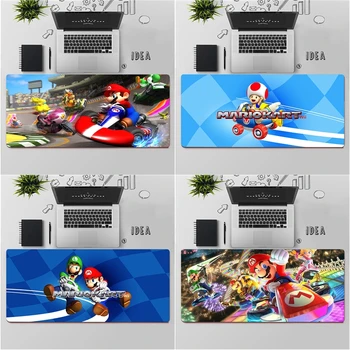 

Maiya Mario Kart Customized MousePads Computer Laptop Anime Mouse Mat Free Shipping Large Mouse Pad Keyboards Mat
