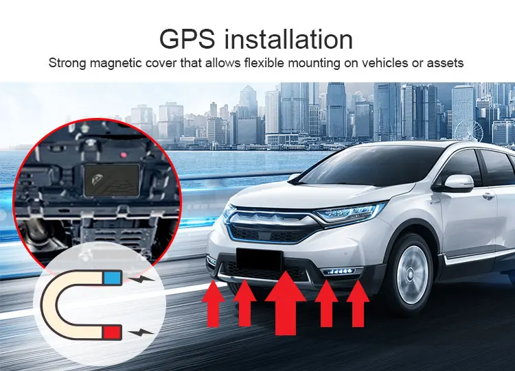 Gps трекер автомобиля противоугонные датчики удара для сигнализации системы слежения устройства автомобиля/грузовика в режиме реального времени локатор Авто трек непрерывно gps