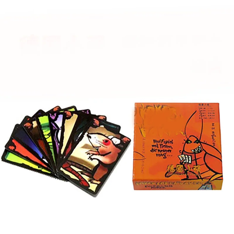 Cockroach/Royal Poker Board Game 2-6 Players For Family/Party/Gift Best Gift Funny Card Game Entertainment Supplies