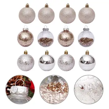 

1 Set 30Pcs Christmas Decoration Christmas Tree Pendant Set (Assorted Color)