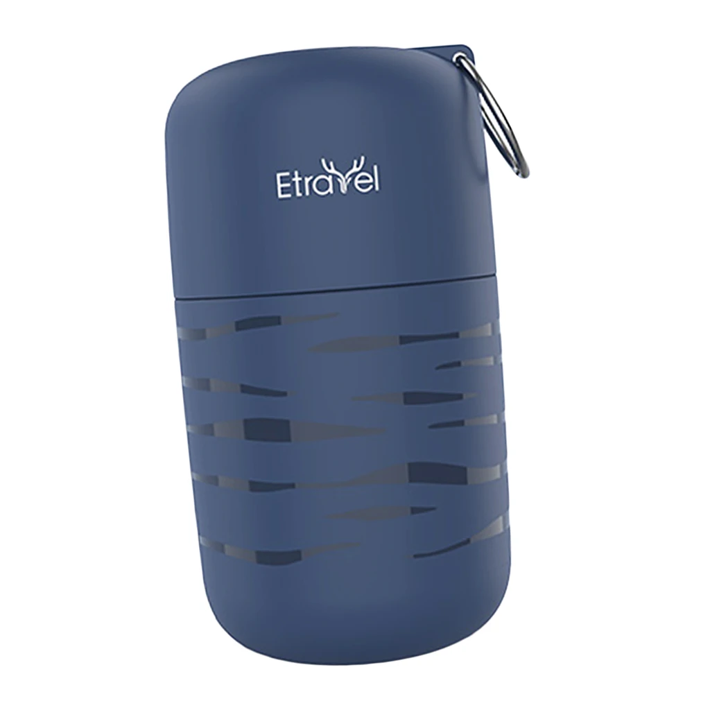 Navy Blue 7x13cm Портативное быстросохнущее полотенце быстросохнущее для спорта плавание Йога путешествия L - Цвет: Navy Blue 7x13cm