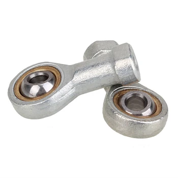 

New 10pcs Metal 6mm Female Metric Threaded Joint Head Joint Bearing 40mm Total Length