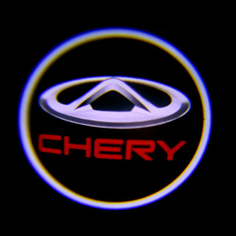Для Chery Tiggo 5, Tiggo5, двери автомобиля Добро пожаловать Свет Ghost Shadow light - Испускаемый цвет: A