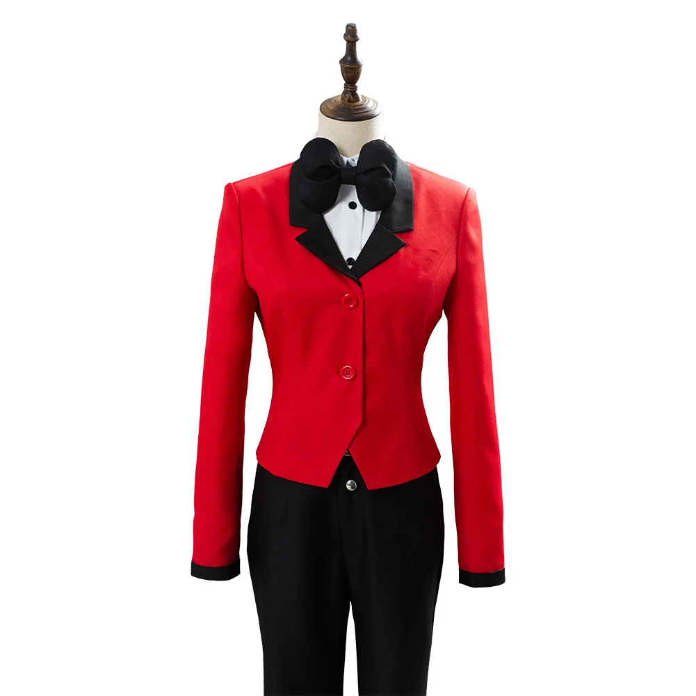 Hazbin Hotel Charlie Cosplay Costume for Women - Custom Made Red Suit Uniform for Halloween, Carnival, and Christmas image 6