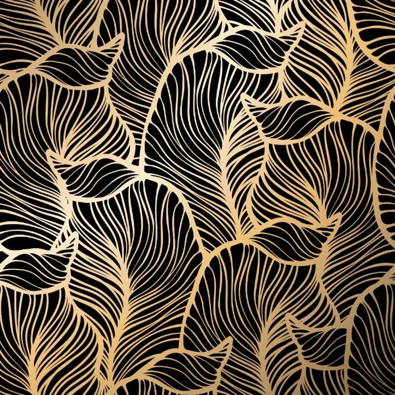

beibehang Custom photo wall paper Large mural Golden leaves living room bedroom tulip flowers 3d murals wallpaper for walls