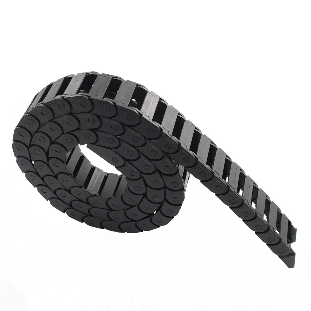 Plastic Nylon Machine Tool Engraving Machine Manipulator Engineering Drag Chain Industrial Crawler High-speed Silent Chain